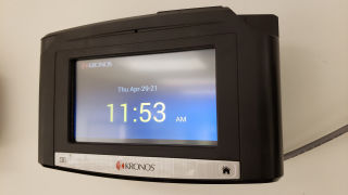 Kronos Intouch Time Clock